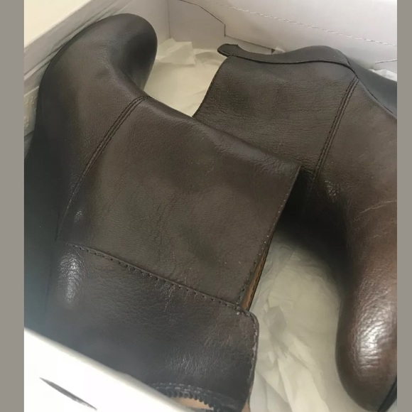 Nine West Optimistic Women Brown Ankle Boot 8.5 - Picture 6 of 6